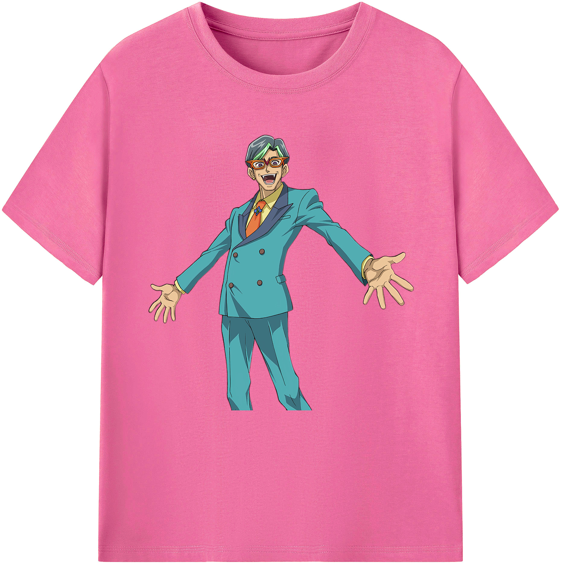 （画像用） 遊☆戯☆王 Yu-Gi-Oh! レディースカジュアルプリントTシャツ（綿100％）